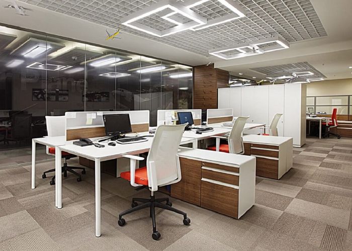 vách ngăn bàn làm việc